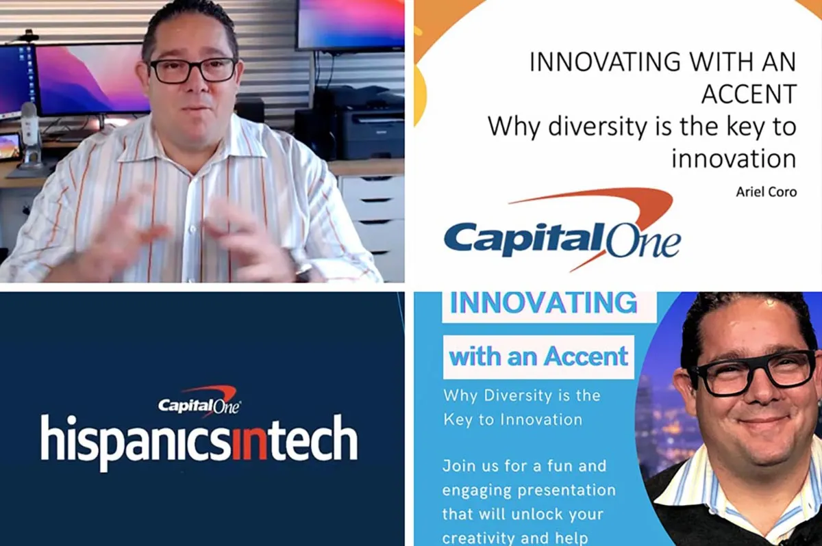 Capital One Hispanics in Tech ERG virtual Presentation notes
