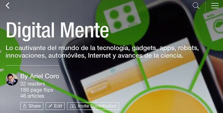Flipboard Latino launches Ariel Coro's magazine
